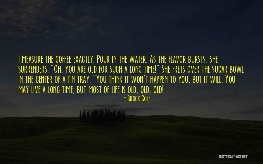 Measure You Life Quotes By Brock Cole Measure You Life Quotes By Brock Cole
