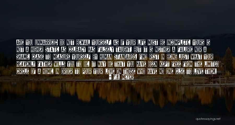 Measure Your Life Quotes By F.B. Meyer Measure Your Life Quotes By F.B. Meyer
