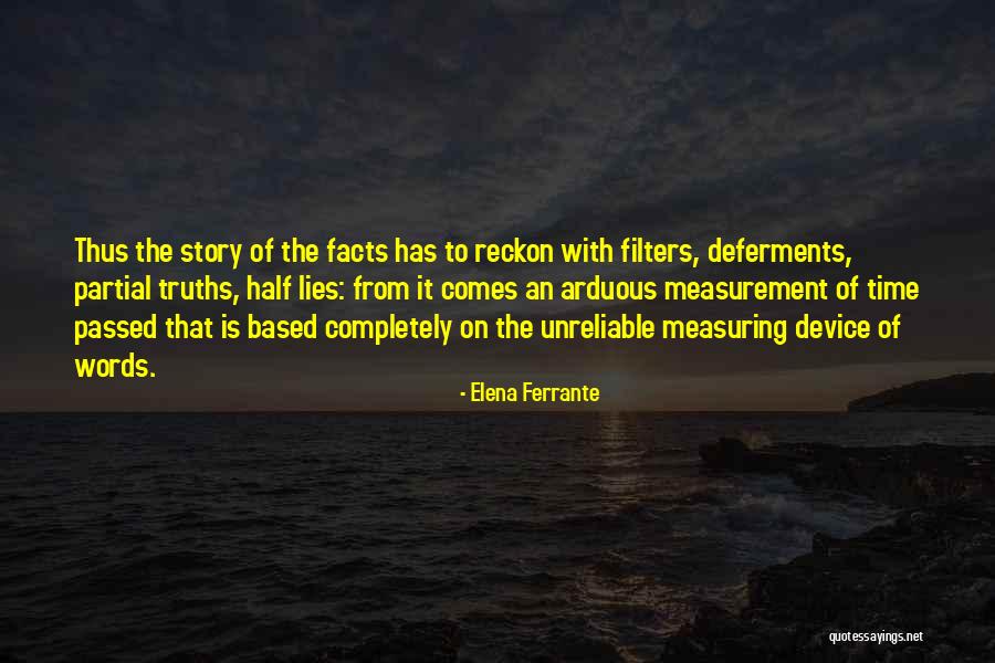 Measurement Of Time Quotes By Elena Ferrante Measurement Of Time Quotes By Elena Ferrante