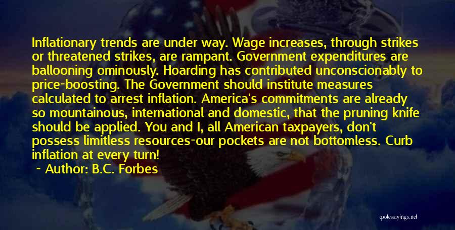 Measures Quotes By B.C. Forbes