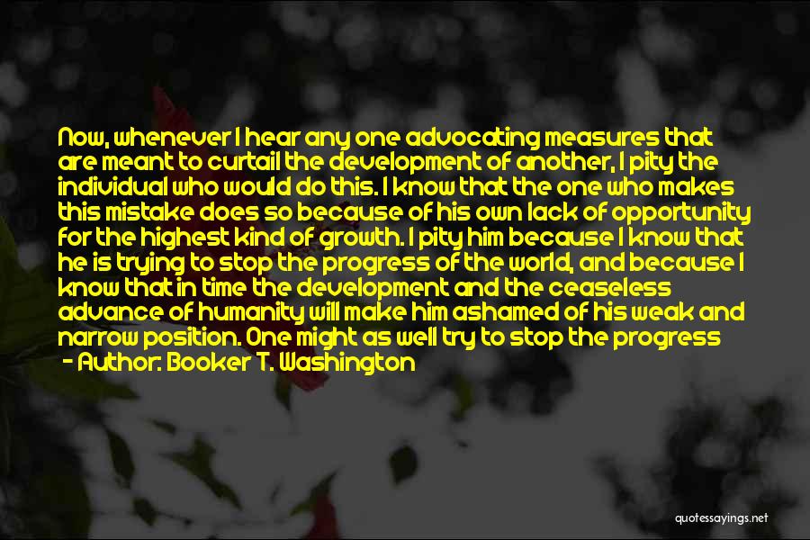 Measures Quotes By Booker T. Washington