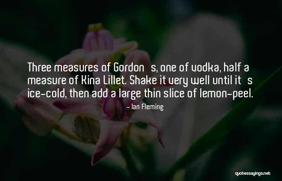 Measures Quotes By Ian Fleming Measures Quotes By Ian Fleming