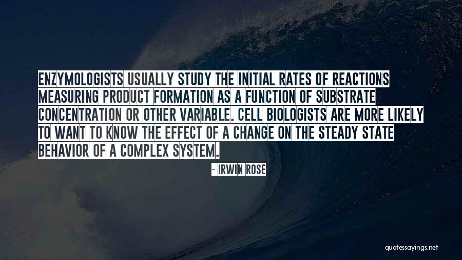 Measuring Change Quotes By Irwin Rose