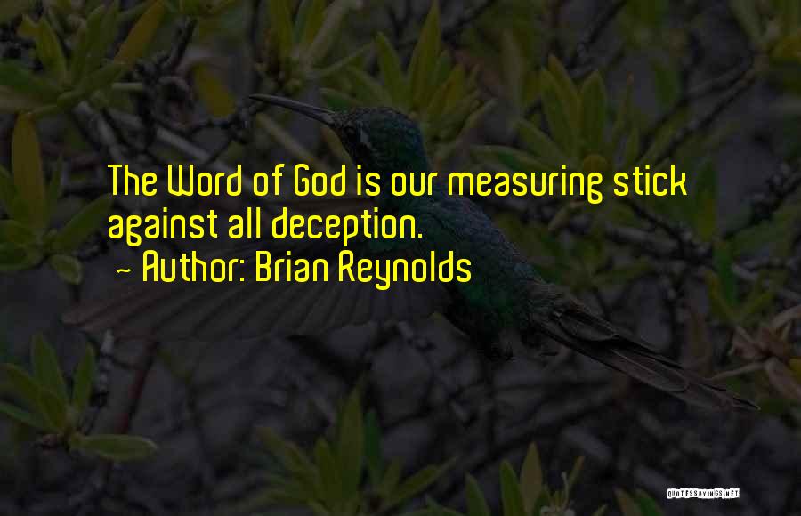 Measuring Quotes By Brian Reynolds