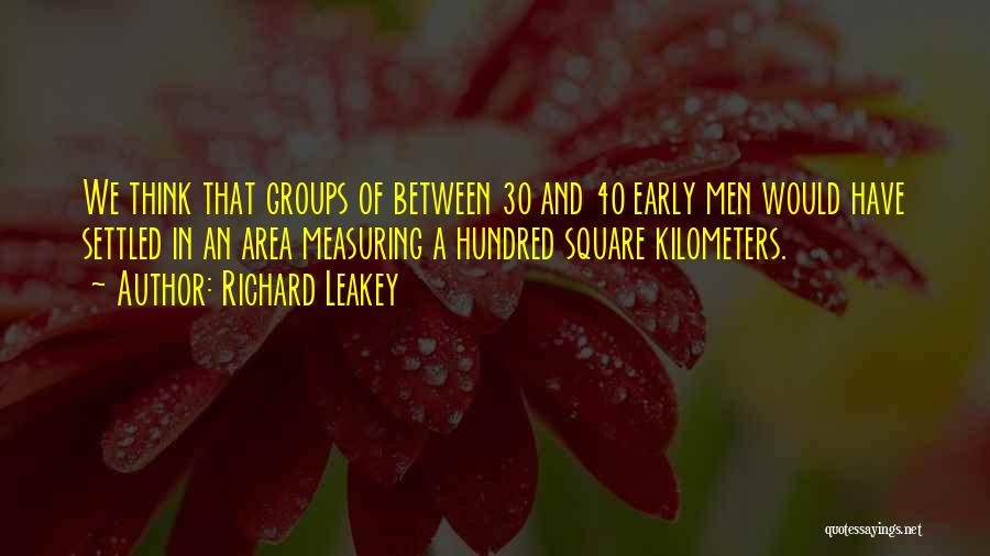 Measuring Quotes By Richard Leakey