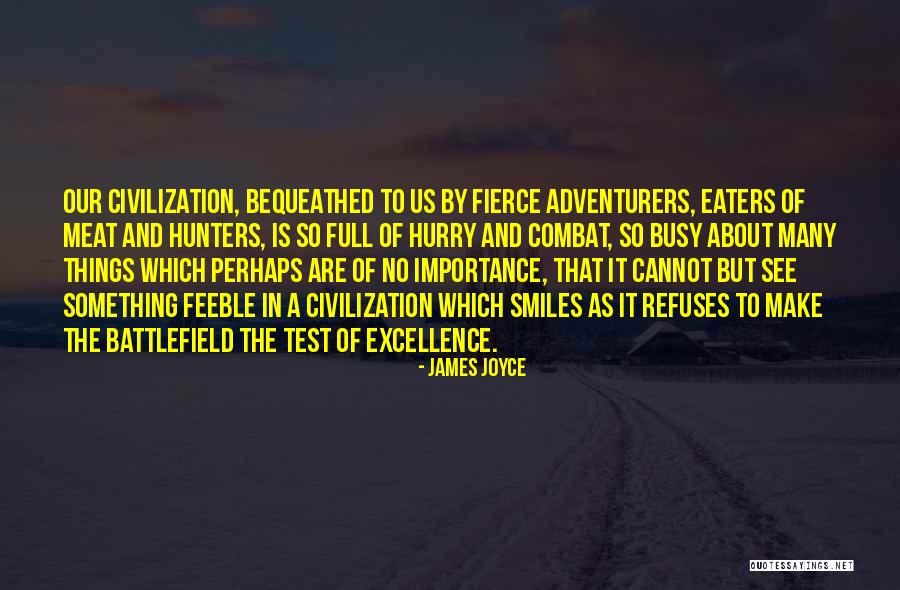Meat Eaters Quotes By James Joyce Meat Eaters Quotes By James Joyce