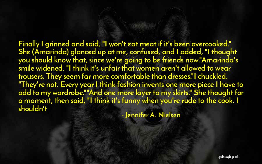 Meat Funny Quotes By Jennifer A. Nielsen Meat Funny Quotes By Jennifer A. Nielsen