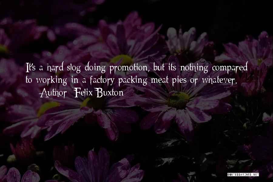 Meat Pie Quotes By Felix Buxton
