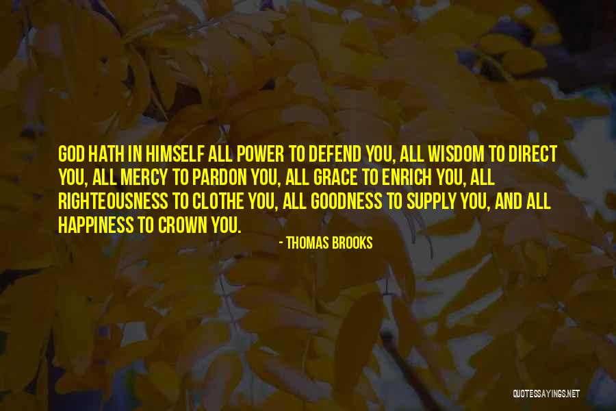 Mebarak Pronunciation Quotes By Thomas Brooks Mebarak Pronunciation Quotes By Thomas Brooks