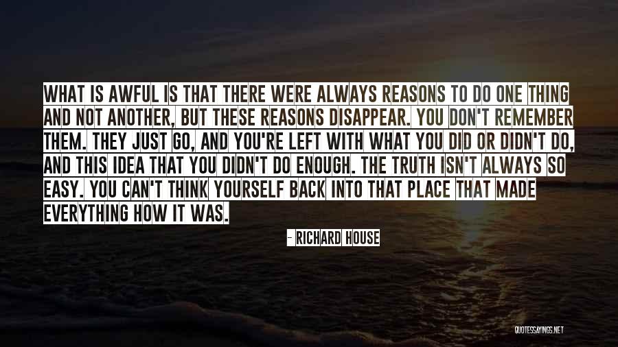 Mecchia Quotes By Richard House Mecchia Quotes By Richard House