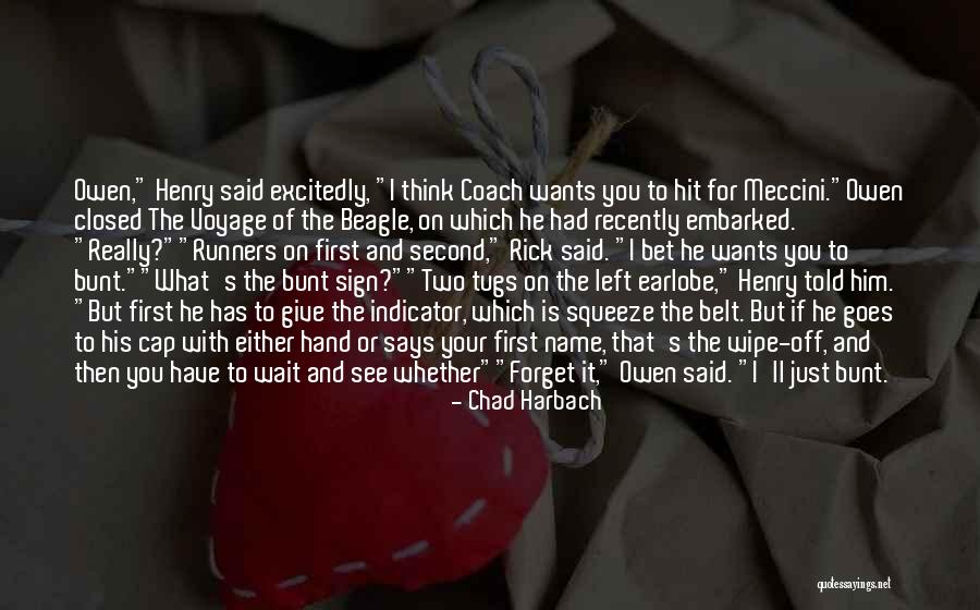 Meccini Quotes By Chad Harbach Meccini Quotes By Chad Harbach