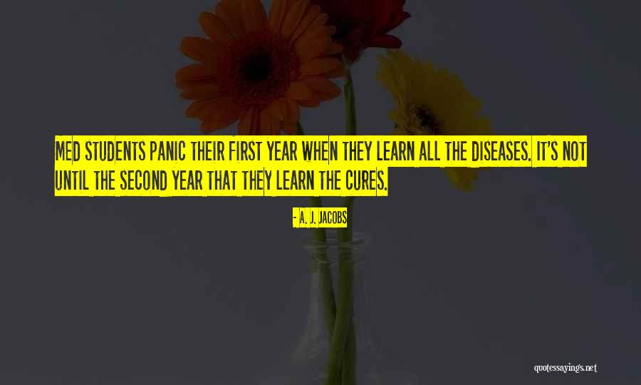 Med Students Quotes By A. J. Jacobs Med Students Quotes By A. J. Jacobs