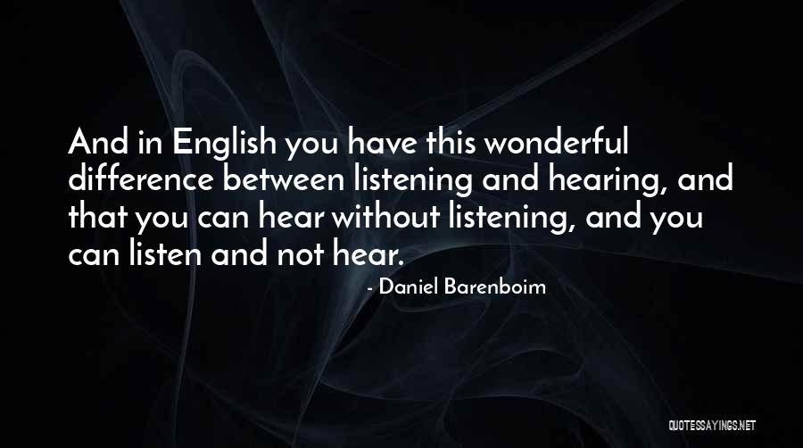 Meddig Kell Quotes By Daniel Barenboim Meddig Kell Quotes By Daniel Barenboim