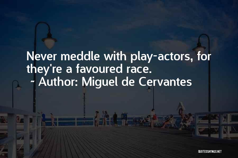 Meddle Quotes By Miguel De Cervantes