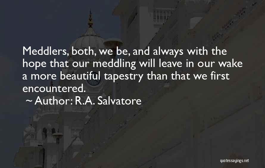 Meddlers Quotes By R.A. Salvatore