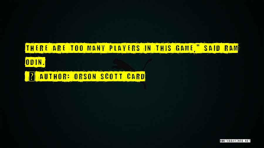 Medemblik Zip Code Quotes By Orson Scott Card