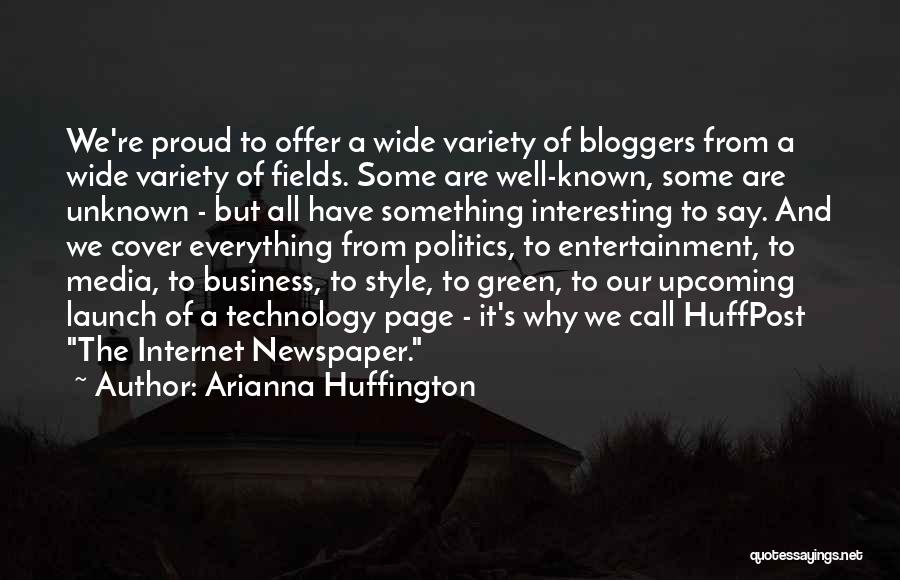 Media And Entertainment Quotes By Arianna Huffington