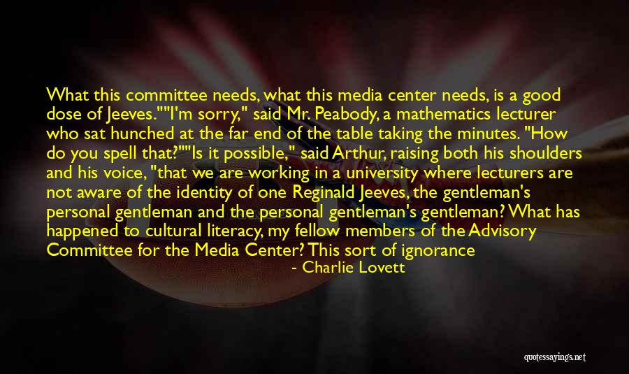 Media And Identity Quotes By Charlie Lovett