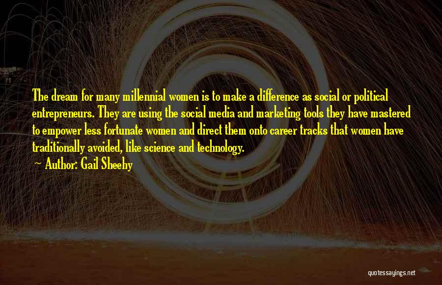 Media And Marketing Quotes By Gail Sheehy