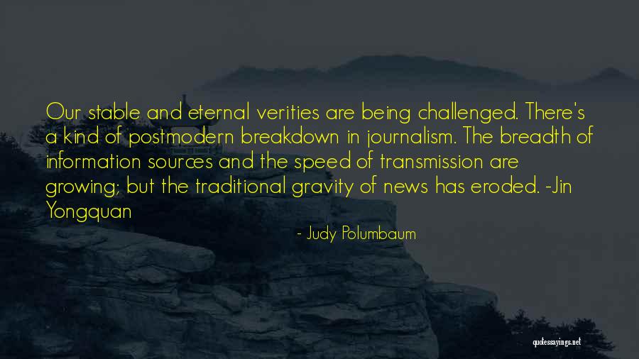 Media And News Quotes By Judy Polumbaum