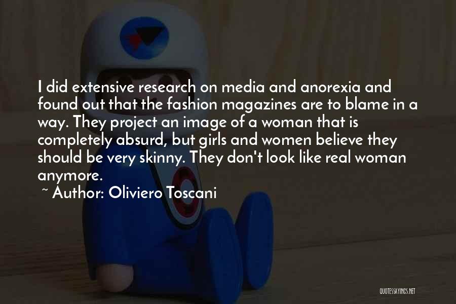 Media And Self Image Quotes By Oliviero Toscani