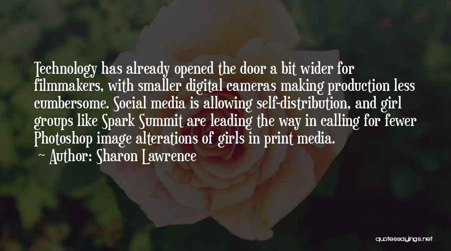 Media And Self Image Quotes By Sharon Lawrence