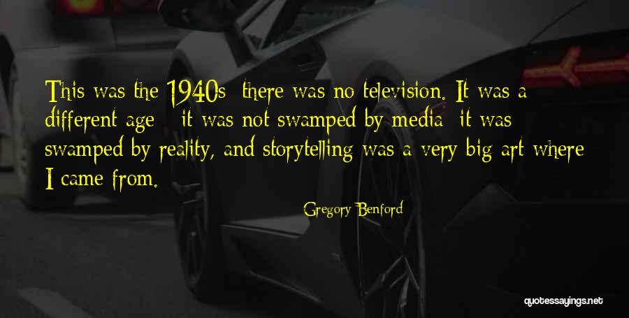 Media Art Quotes By Gregory Benford Media Art Quotes By Gregory Benford