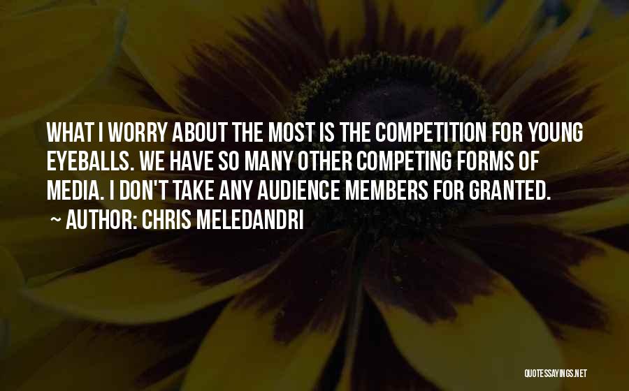 Media Audience Quotes By Chris Meledandri
