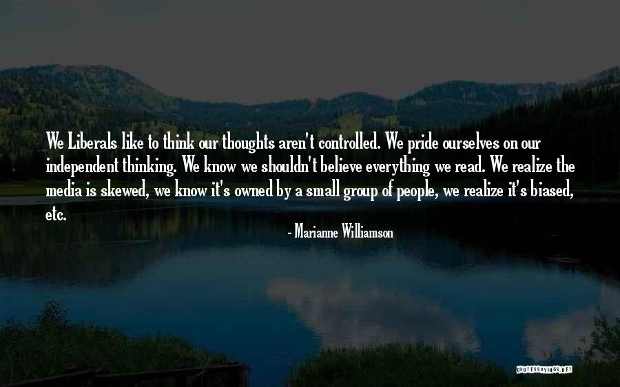 Media Biased Quotes By Marianne Williamson Media Biased Quotes By Marianne Williamson