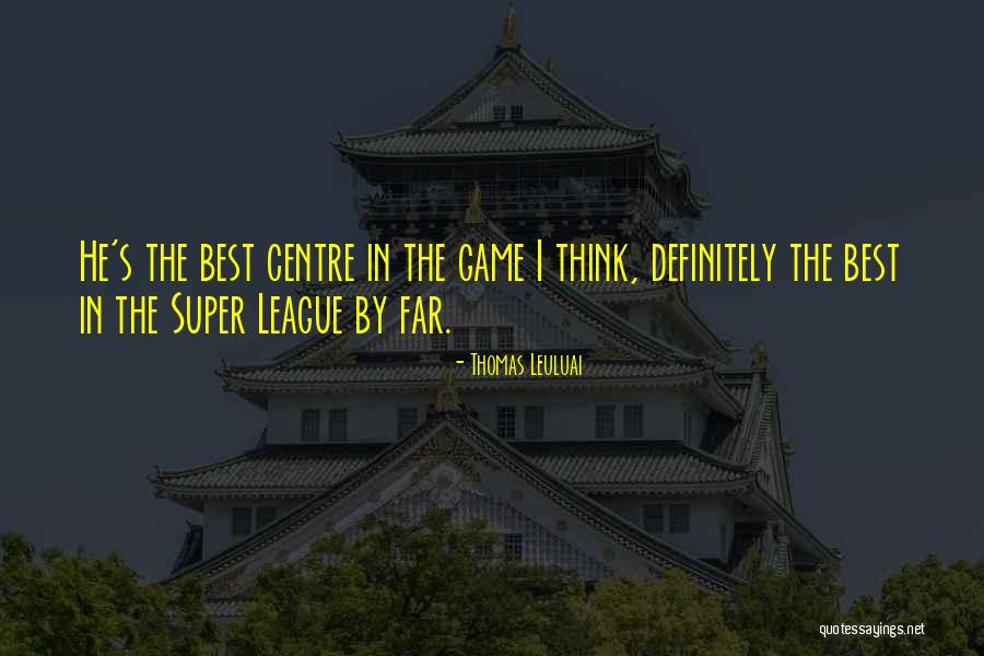 Media Criticism Quotes By Thomas Leuluai Media Criticism Quotes By Thomas Leuluai