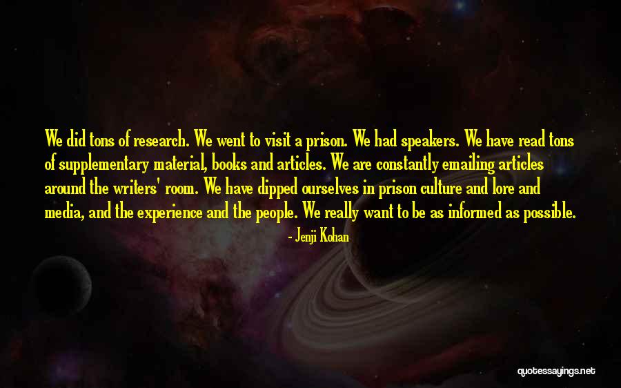 Media Quotes By Jenji Kohan Media Quotes By Jenji Kohan