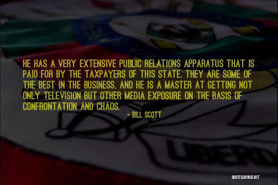 Media Relations Quotes By Bill Scott