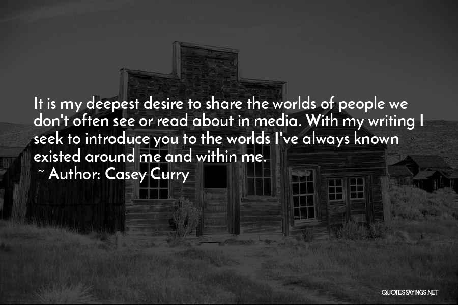 Media Stereotypes Quotes By Casey Curry
