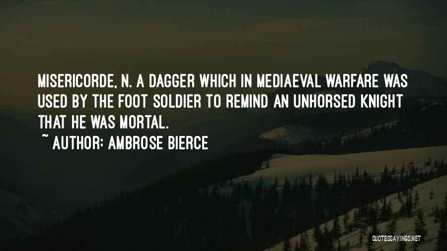 Mediaeval Quotes By Ambrose Bierce
