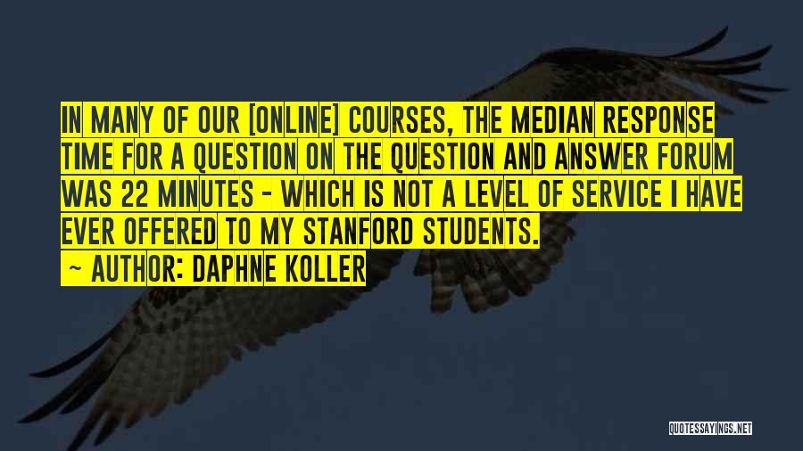Median Quotes By Daphne Koller
