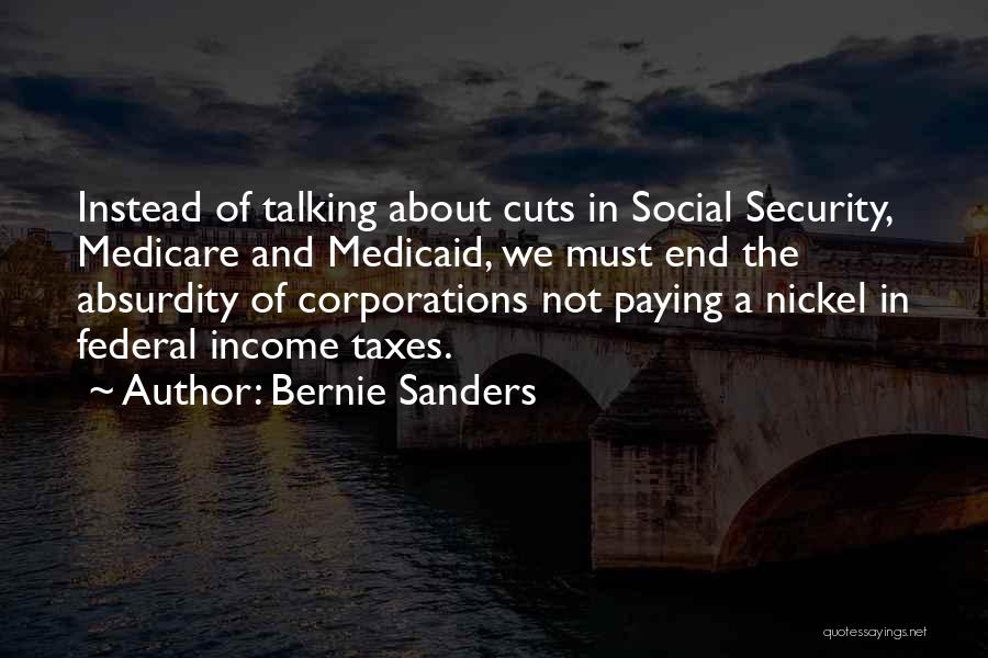 Medicaid Quotes By Bernie Sanders