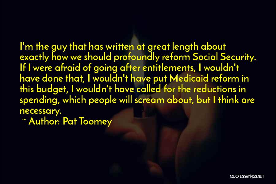 Medicaid Quotes By Pat Toomey
