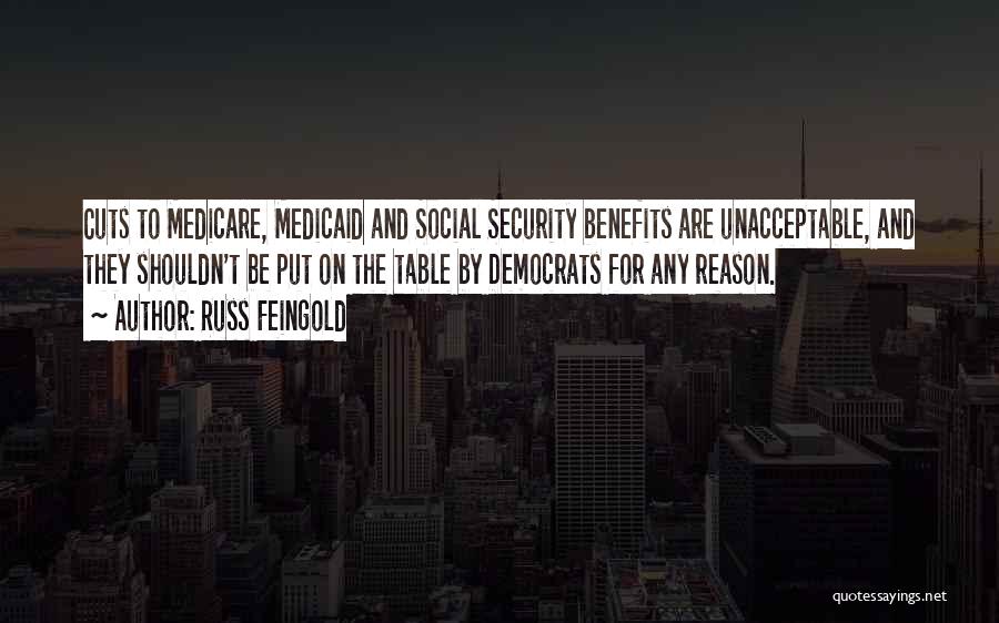 Medicaid Quotes By Russ Feingold