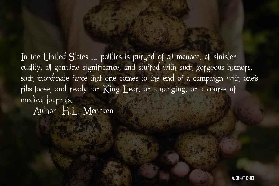 Medical Course Quotes By H.L. Mencken