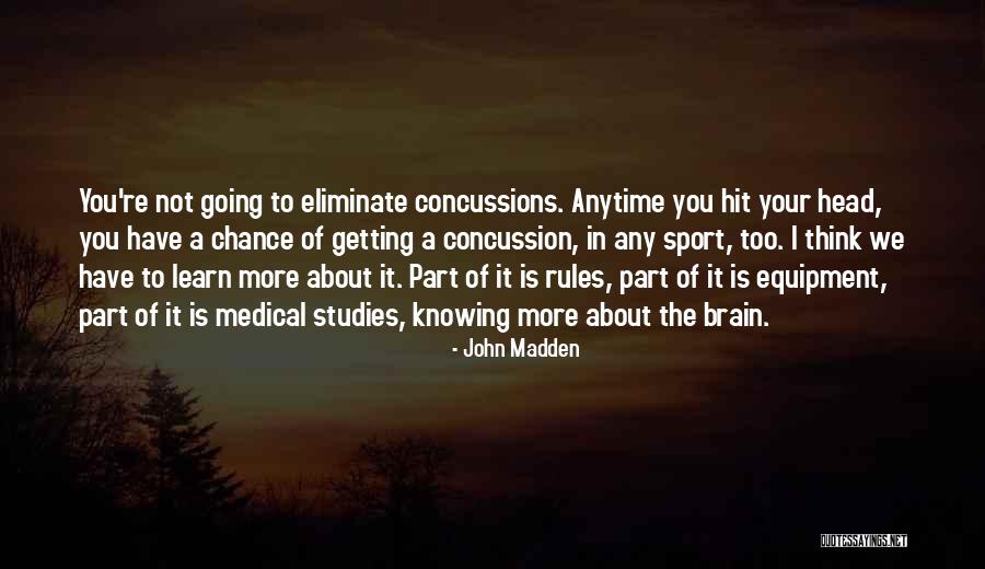 Medical Equipment Quotes By John Madden