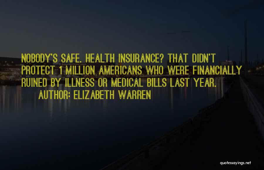 Medical Insurance Quotes By Elizabeth Warren