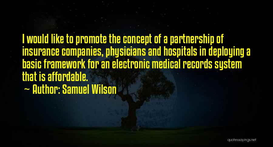 Medical Insurance Quotes By Samuel Wilson