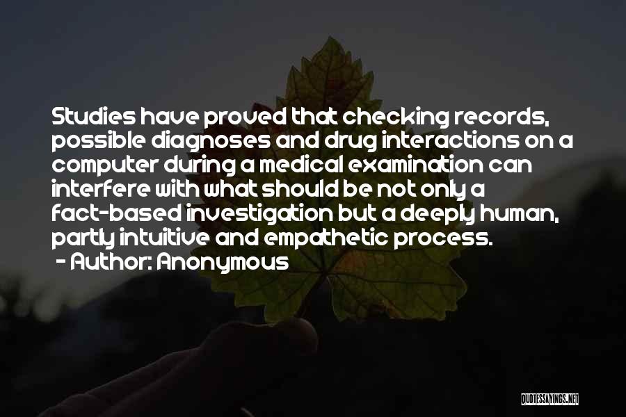 Medical Records Quotes By Anonymous