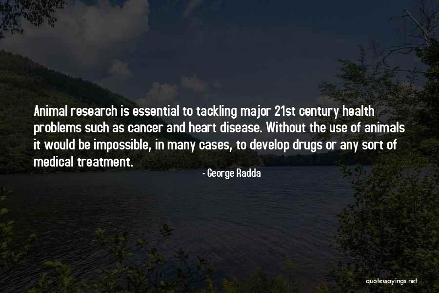 Medical Research Quotes By George Radda