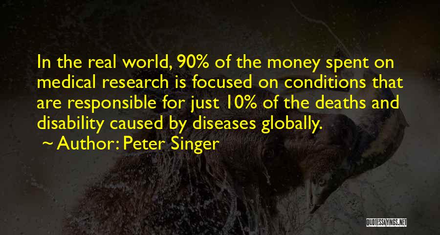 Medical Research Quotes By Peter Singer