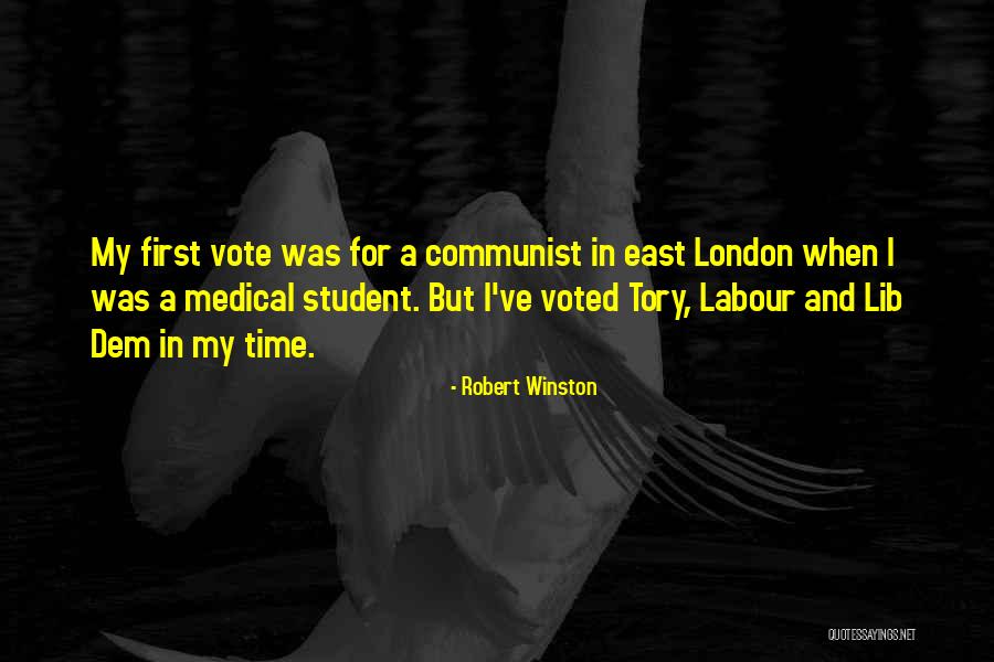 Medical Student Quotes By Robert Winston