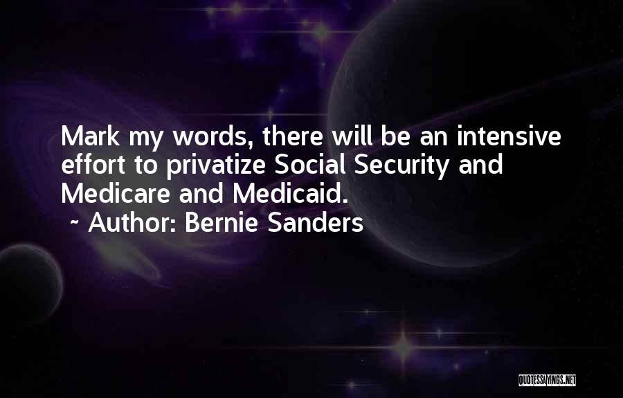 Medicare And Medicaid Quotes By Bernie Sanders