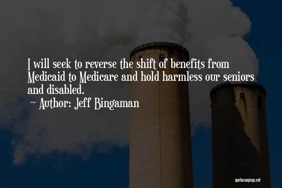 Medicare And Medicaid Quotes By Jeff Bingaman