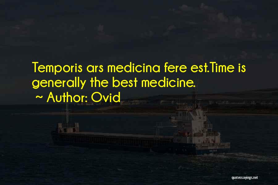 Medicina Quotes By Ovid