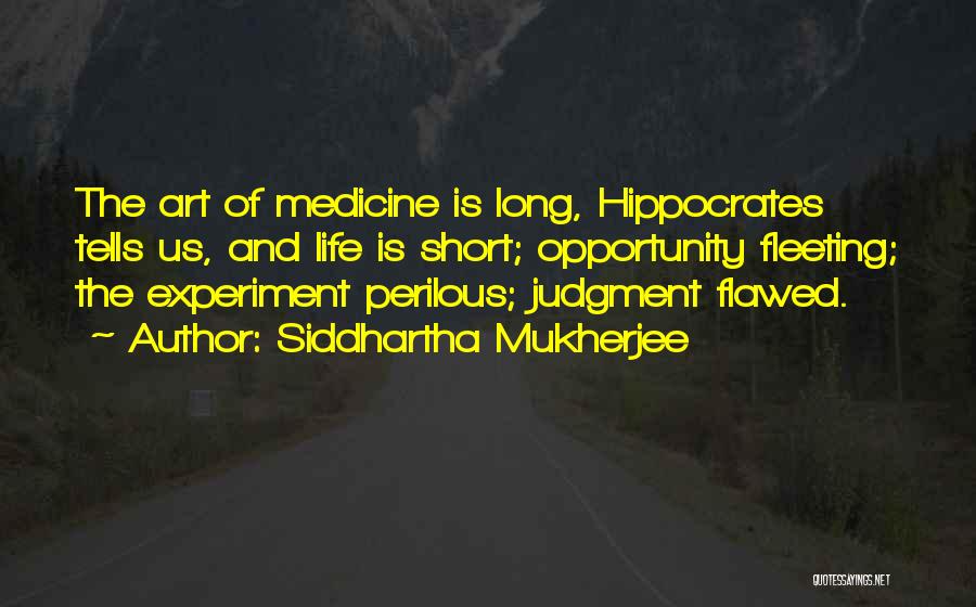 Medicine And Art Quotes By Siddhartha Mukherjee